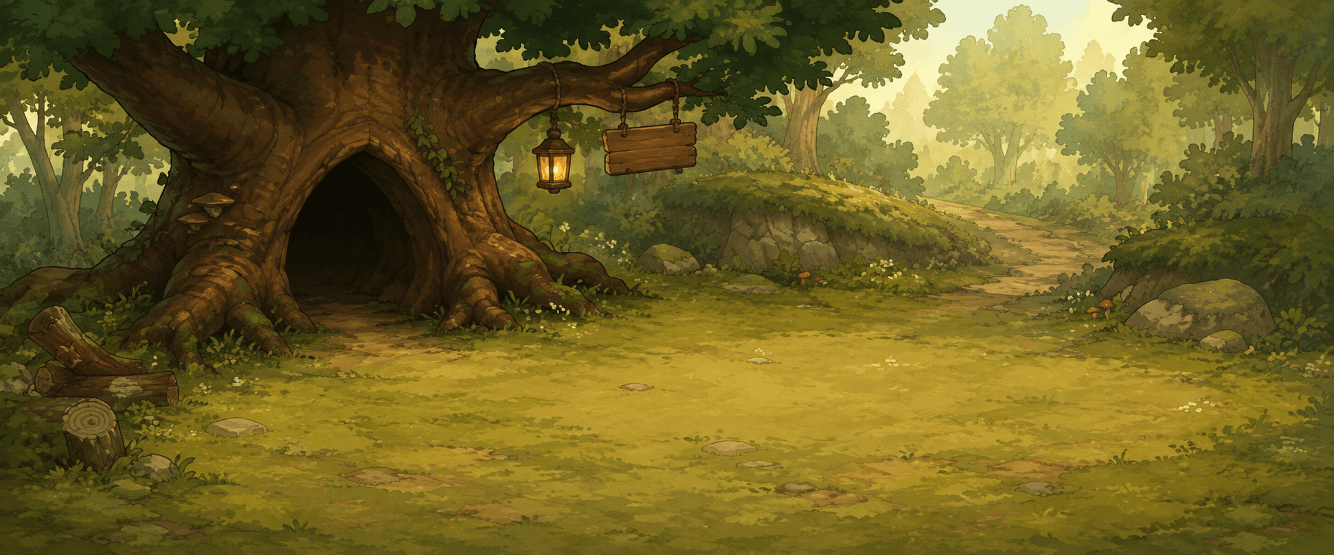 Woodland hideout